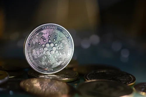 What is Cardano? A visual representation of a Cardano token. 