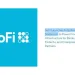 Blue SoFi logo on the left. On the right, text reads: SoFi Launches Fully Reserved Stablecoin to Power Financial Infrastructure for Banks, Fintechs, and Enterprise Partners.