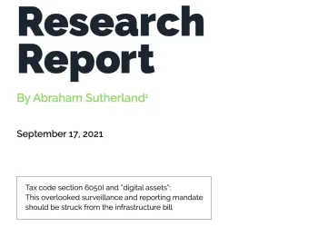 Research Report on Tax Code 6050i and Digital Assets